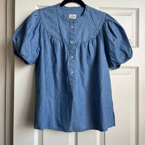 J. Crew Blue Blouse